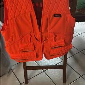 Men's Orange Hunting Vest